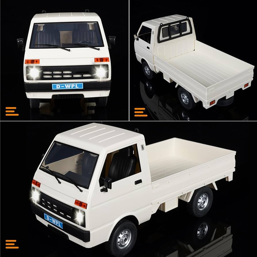Amazon.com: WPL D22 RC Kei Truck, 1/10 RWD Off-Road Drift